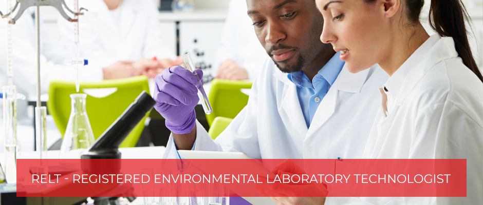 Registered Environmental Laboratory Technologist certification