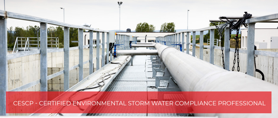 Certified Environmental Storm Water Compliance Professional certification