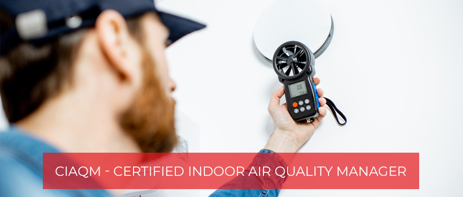 Certified Indoor Air Quality Manager certification