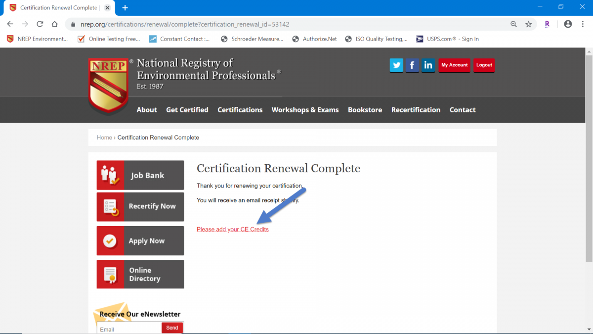 NREP<sup>SM</sup> requires 15 CEUs per year